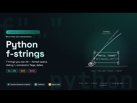 Python f-strings — 7 Things You Can Do