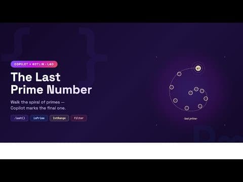 Kotlin: The last prime number