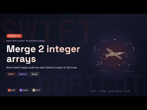 Swift: Merge 2 integer arrays