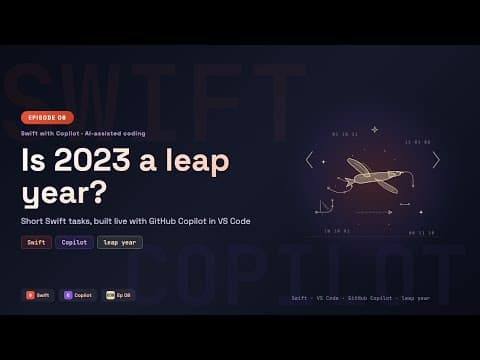 Swift: Is 2023 a leap year?