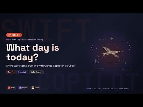 Swift: What day is today?