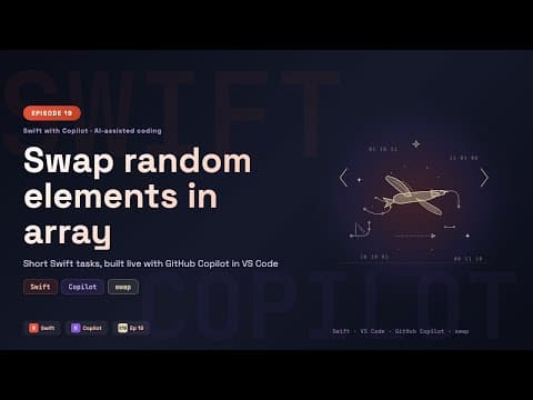 Swift: Swap random elements in array
