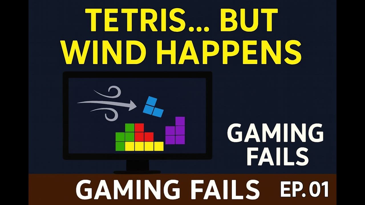 A Crow Showed Up In A Tetris Game