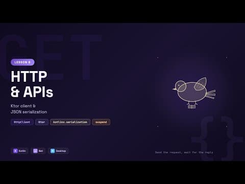 HTTP & APIs in Compose Desktop: Ktor Client & JSON Serialization | Kotlin Desktop #8