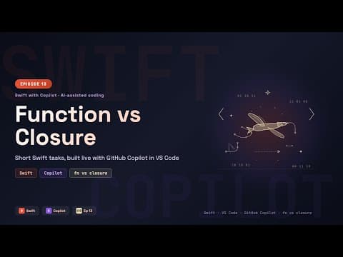 Swift: Function vs Closure