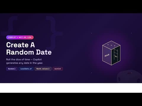 Kotlin: Create a random date