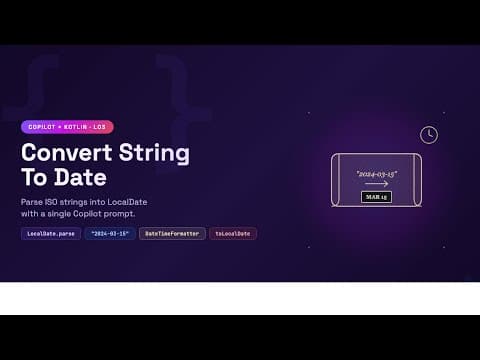 Kotlin: Convert string to date
