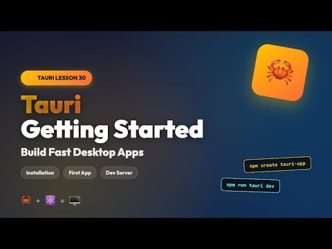 Lightweight Tauri Desktop App
