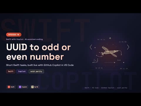 Swift: UUID to odd or even number