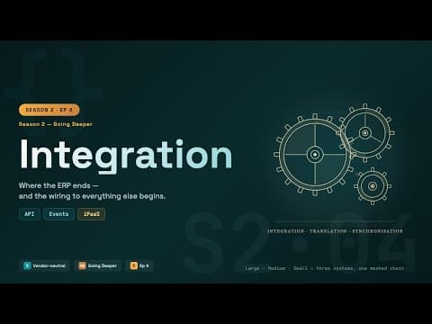 ERP for Beginners: Integration — Where the ERP Ends and Everything Else Begins