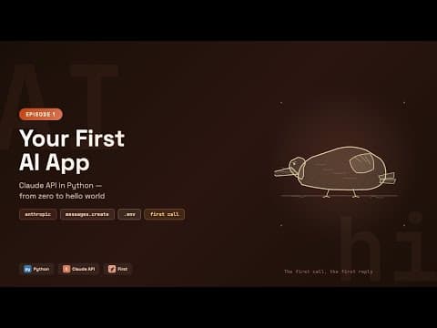 Python AI Tutorial Series