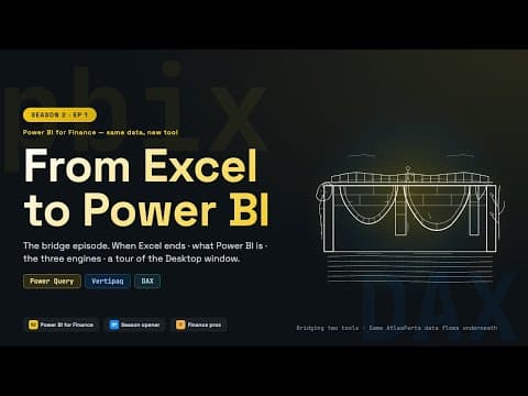Excel & Power BI for Finance: From Excel to Power BI: The Bridge