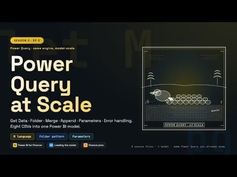 Excel & Power BI for Finance: Power Query at Scale: Loading AtlasParts into Power BI